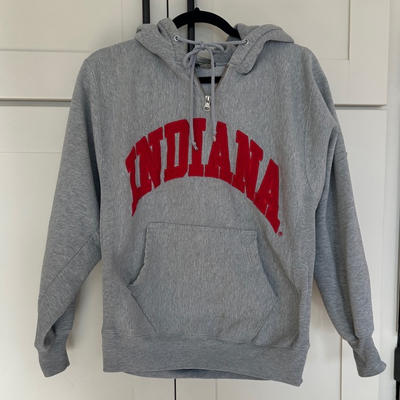 Steve & Barry's Tops - Indiana University Hoosiers Vintsge Hoodie by Steve & Barry's